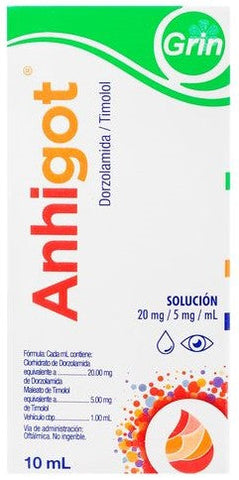 ANHIGOT - Frasco gotero, 10 ml