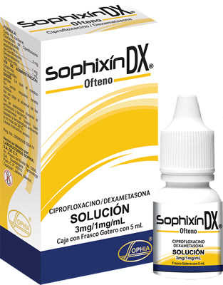 SOPHIXIN DX OFTENO - Frasco gotero, 5 ml