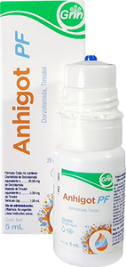 ANHIGOT PF - Frasco gotero, 5 ml (MEMBRESÍA GLAUCOMA)